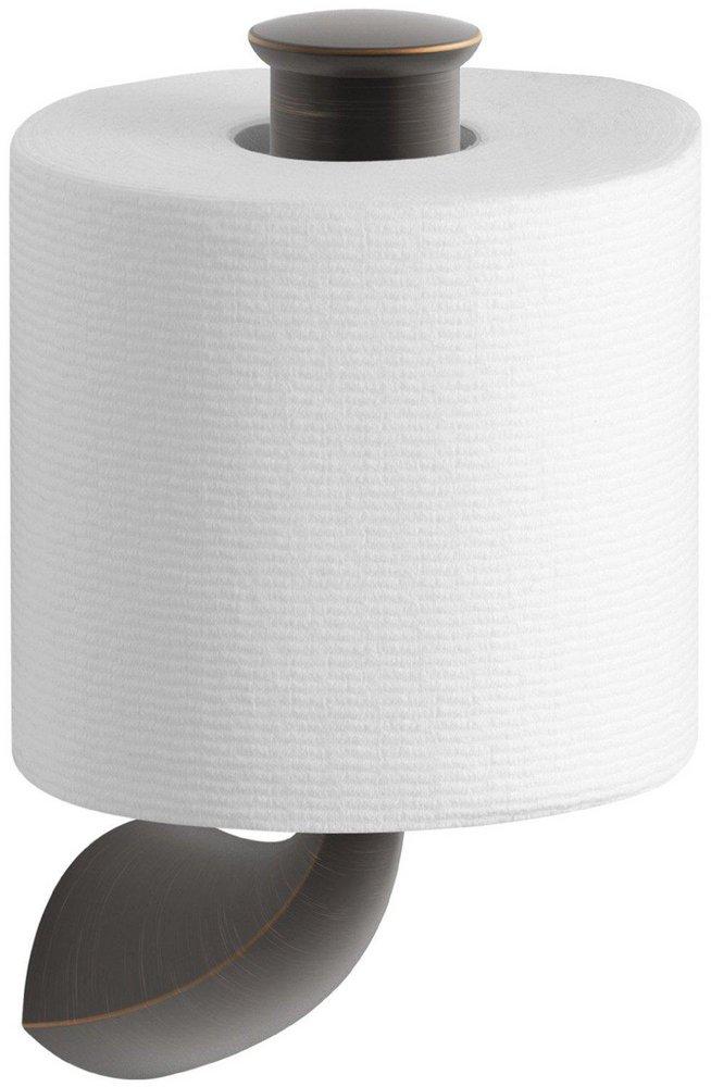 KOHLER Oil Rubbed Bronze Wall Mount Toilet Tissue Holder 