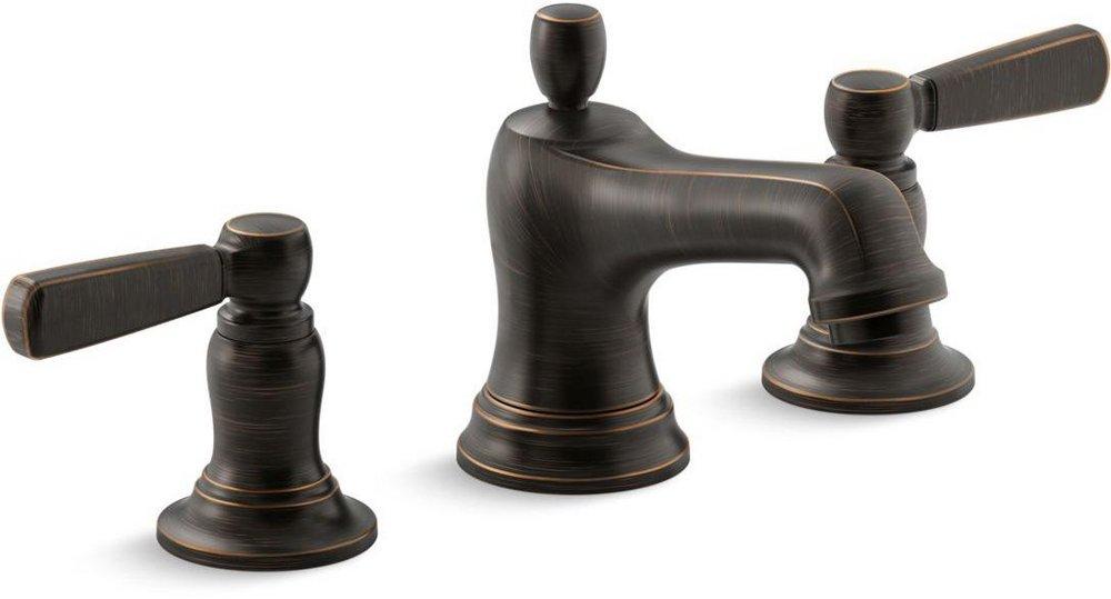 KOHLER Oil Rubbed Bronze Two Handle Bathroom Sink Faucet 