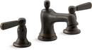 KOHLER Oil Rubbed Bronze Two Handle Bathroom Sink Faucet 
