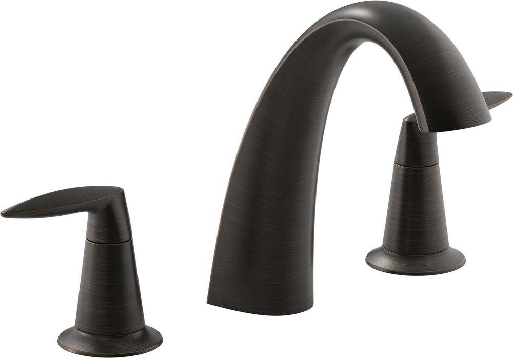 KOHLER Oil Rubbed Bronze Two Handle Roman Tub Faucet Trim Only 