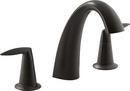KOHLER Oil Rubbed Bronze Two Handle Roman Tub Faucet Trim Only 