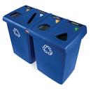 92 gal Recycling Station in Blue