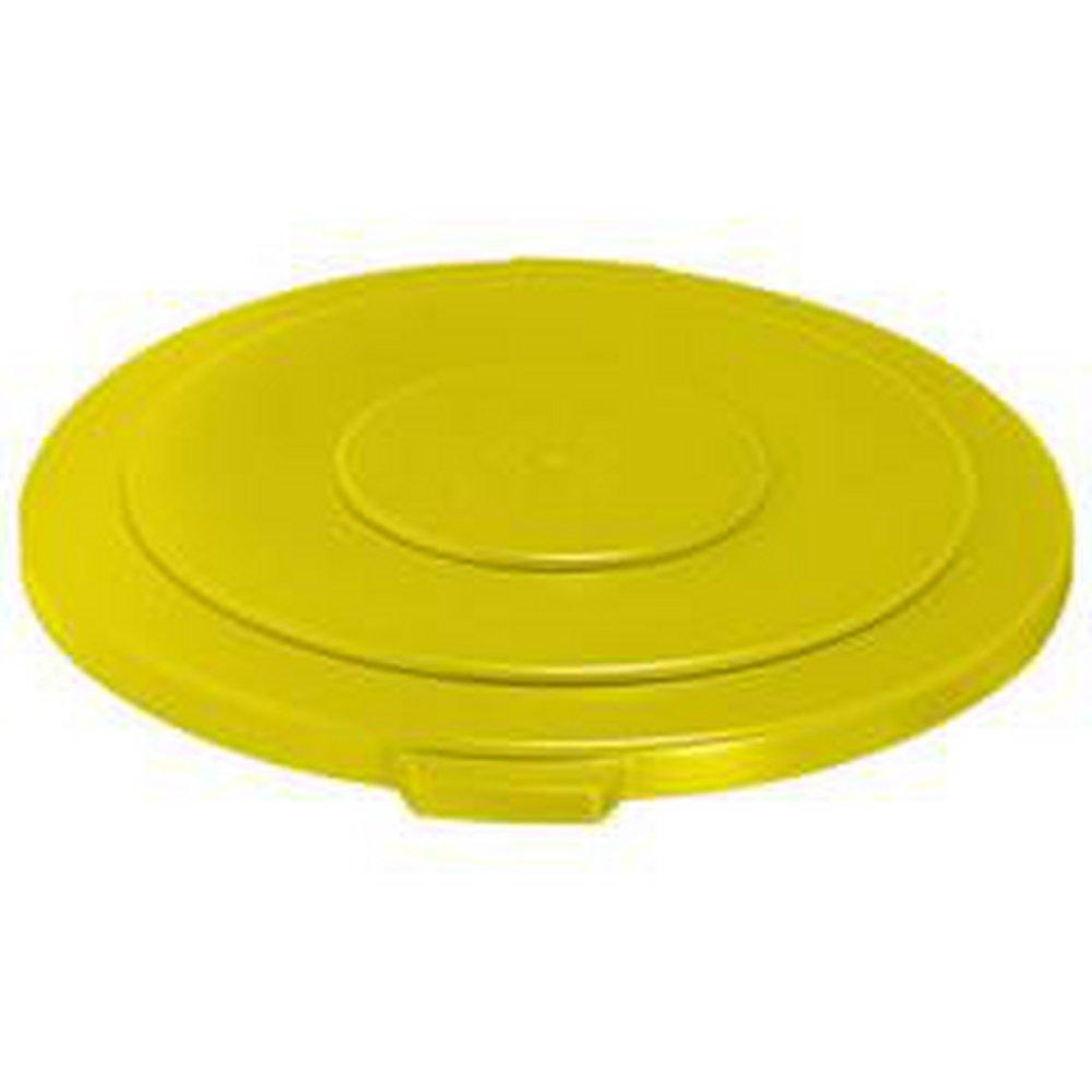 Rubbermaid Yellow 3 in. 55 gal Resin Lid 