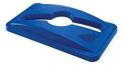 15 gal Recycling Container Lid in Blue