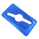 Rubbermaid Blue 5-2/5 in. Recycling Container Lid in Blue 