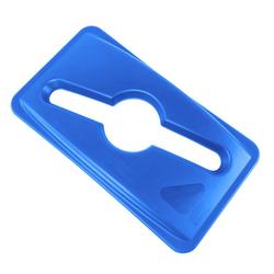 15 gal Recycling Container Lid in Blue