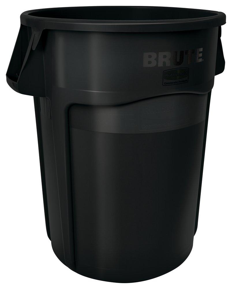 Rubbermaid Black 26-1/2 in. 55 gal Container 