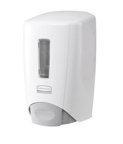 8-7/10 in. Wall Mount Skin Care Soap Dispenser in White