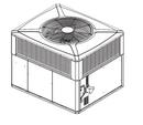 4 Tons 13 SEER R-410A Spine Fin Convertible Gas/Electric Packaged Unit