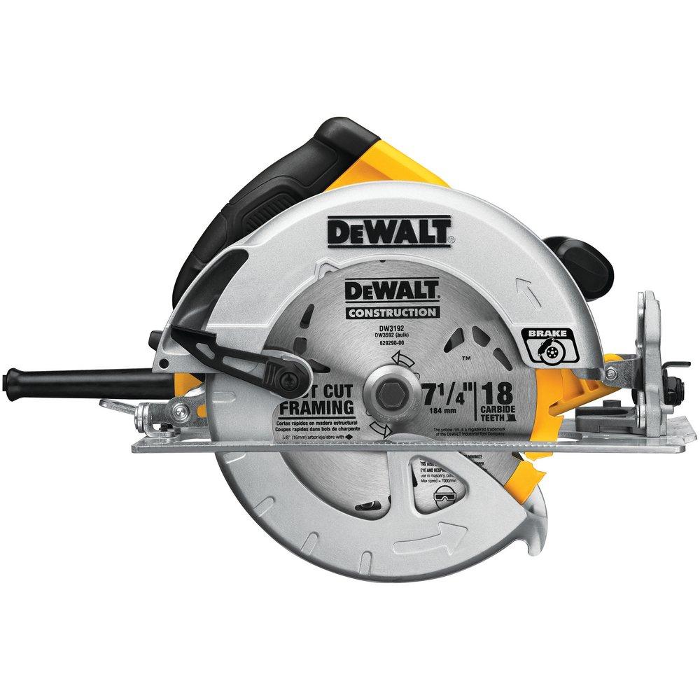 DEWALT Yellow Circular Saw with Brake 