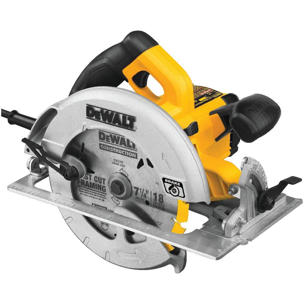 DEWALT Yellow Circular Saw with Brake 