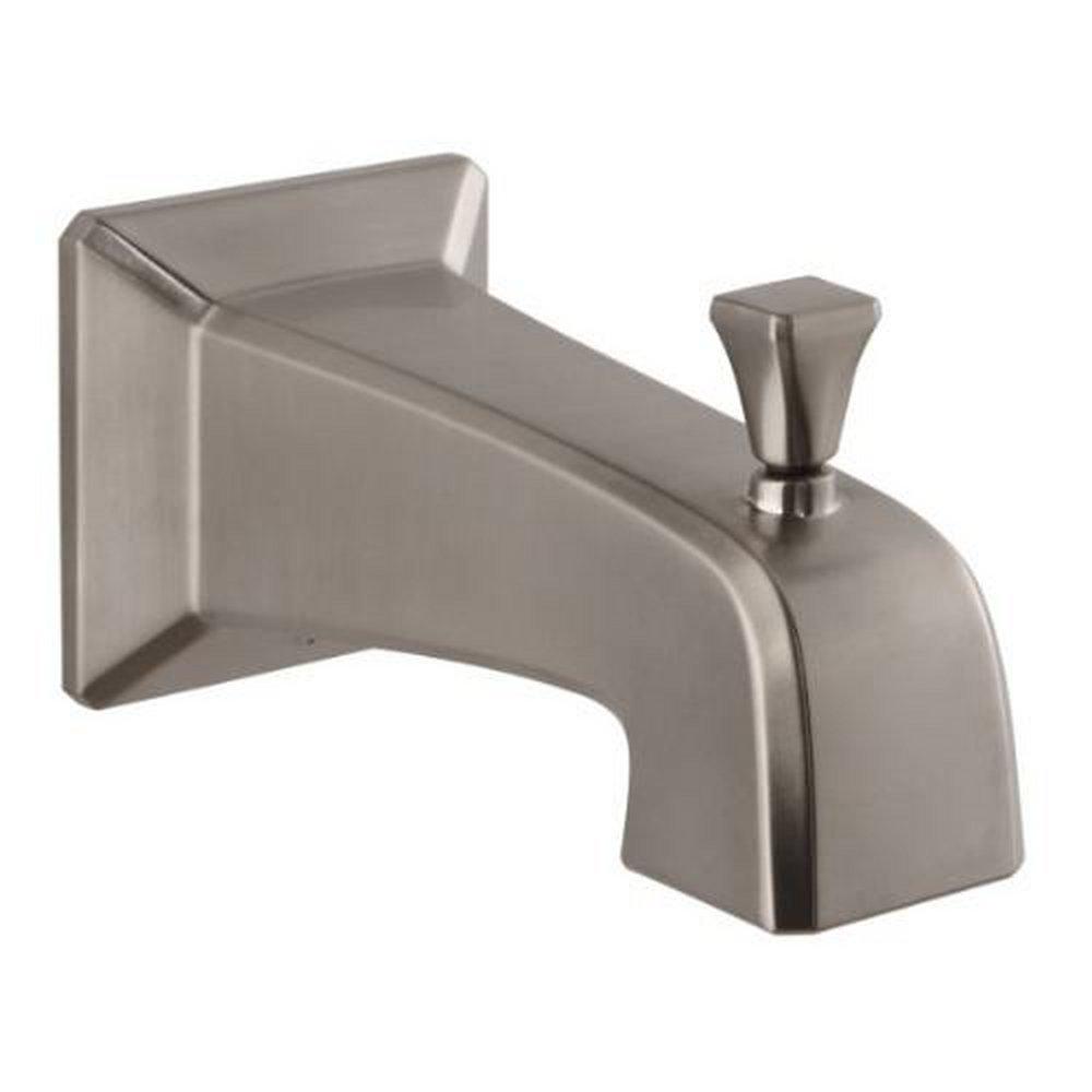 Pfister Polished Nickel 6-5/8 x 1/2 in. Metal Tub Spout 