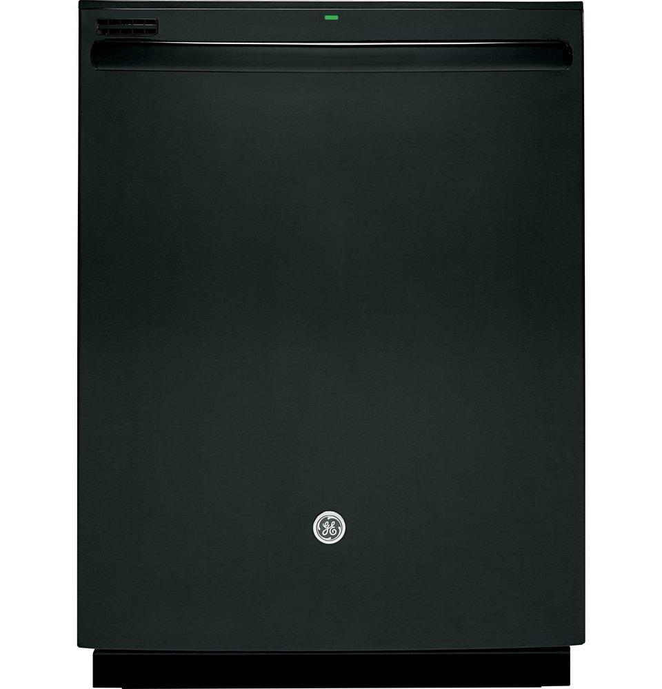 GE&reg; Black 24 in. Tall Tube Built-In Dishwasher Hidden Control 
