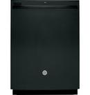GE&reg; Black 24 in. Tall Tube Built-In Dishwasher Hidden Control 