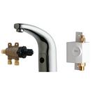 Chicago Faucets Polished Chrome 1 gpm 1-Hole Traditional Sink Faucet with Dual Beam Infrared Sensor and 5-1/2 in. Spout Height 