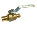 3/4 in. F1807 Crimp PEX Brass Ball Valve