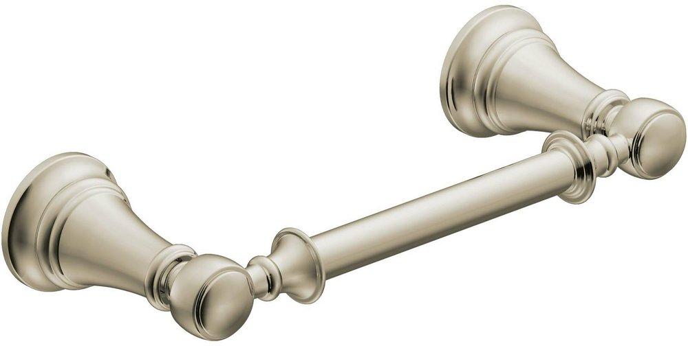 Moen Wall Mount Toilet Tissue Holder in Polished Nickel Moen Wall Mount Toilet Tissue Holder in Polished Nickel