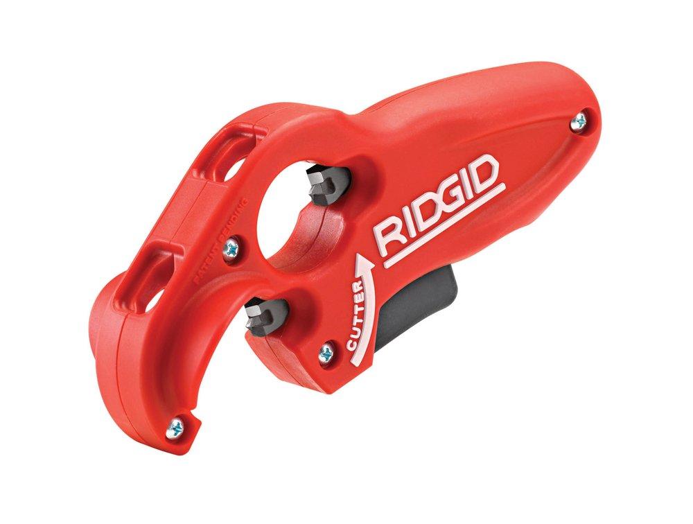 RIDGID Red PVC, Cutting, Pipe, Tubing, PP, PE Pipe Cutter 