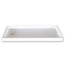 Florestone White 60 in. Rectangle Shower Base 