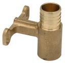 1 x 1/2 in. Barbed x FNPT Brass Reducing Coupling