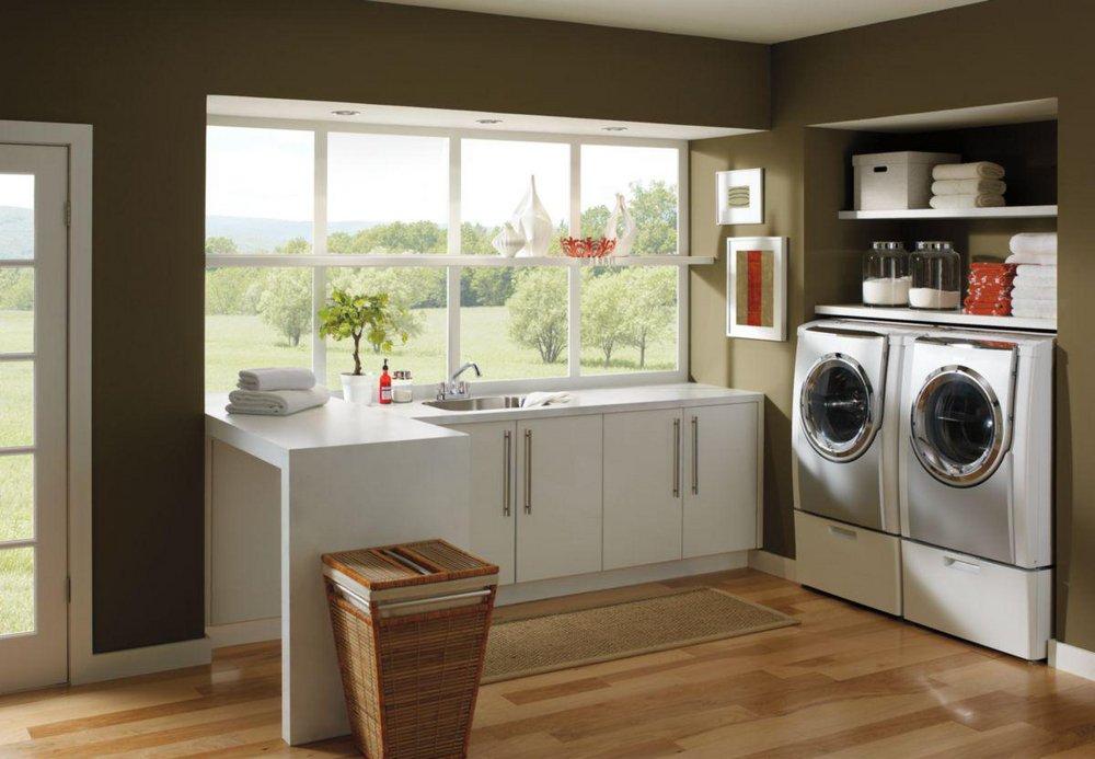 Delta Faucet Chrome Two Lever Handle Laundry Faucet 