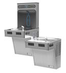 Wall Mount Bi-Level Reversible Cooler in Stainless Steel