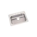 Dayton Satin 25 x 22 in. Stainless Steel Single Bowl Drop-in Kitchen Sink in Satin 