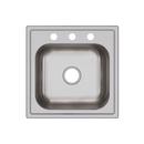 Dayton Premium Highlighted Satin 20 x 20 in. Drop-in Laundry Sink 