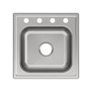 Dayton Premium Highlighted Satin 20 x 20 in. Drop-in Laundry Sink 