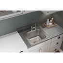 Dayton Premium Highlighted Satin 20 x 20 in. Drop-in Laundry Sink 