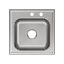 Dayton Premium Highlighted Satin 20 x 20 in. Drop-in Laundry Sink 