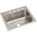 Dayton Premium Highlighted Satin 25 x 22 in. Stainless Steel Single Bowl Drop-in Kitchen Sink in Premium Highlighted Satin 