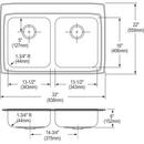 Dayton Premium Highlighted Satin 25 x 22 in. Stainless Steel Single Bowl Drop-in Kitchen Sink in Premium Highlighted Satin 