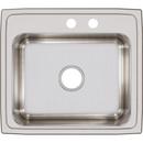 Dayton Premium Highlighted Satin 25 x 22 in. Stainless Steel Single Bowl Drop-in Kitchen Sink in Premium Highlighted Satin 