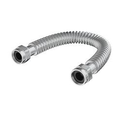 1 in. x 18 in. FIP Stainless Steel Corrugated Flexible Water Heater Connector