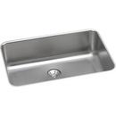 26-1/2 in. Undermount Stainless Steel Single Bowl Kitchen Sink in Lustertone