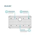 Elkay Polished Stainless Steel Bottom Grid 