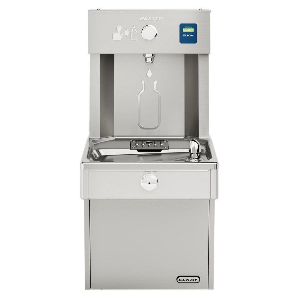 Elkay Stainless Steel Stainless Steel Indoor/Outdoor Bottle Filling Station 