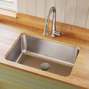 Elkay Lustrous Satin 26-1/2 x 18-1/2 in. No Hole Stainless Steel Single Bowl Undermount Kitchen Sink 