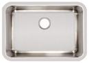 Elkay Lustrous Satin 26-1/2 x 18-1/2 in. No Hole Stainless Steel Single Bowl Undermount Kitchen Sink 