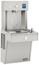 Elkay Stainless Steel 38-13/16 in. Bottle Filling Station with Single Vandal-Resistant Cooler 