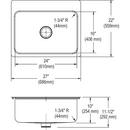 *NLA *CVR* GOURMET SLIM RIM PD SINK 