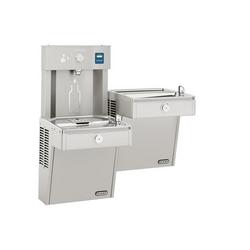 Non-Filtered Non-Refrigerated Bottle Filling Station with Bi-Level Water Cooler (Vandal Resistant)