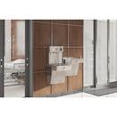 Elkay Stainless Steel 38-13/16 in. Bottle Filling Station with Bi-Level Reverse Vandal Resistant Cooler 