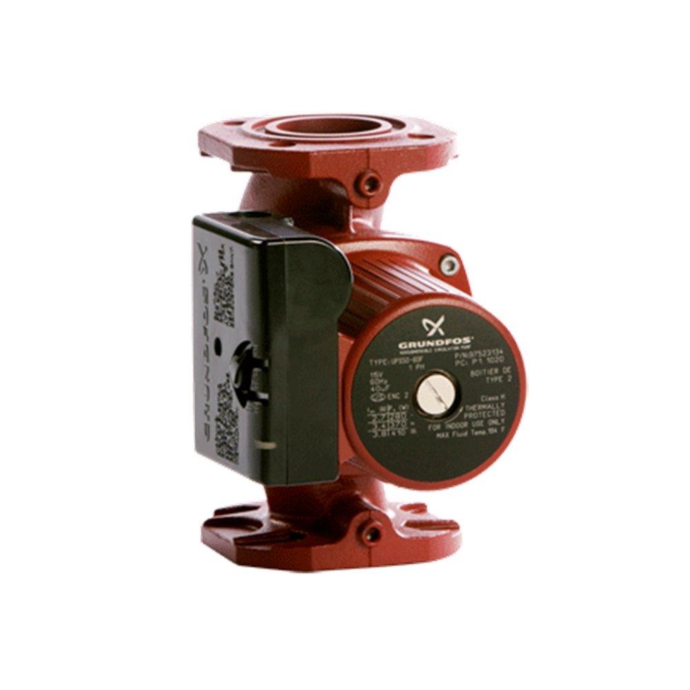 Grundfos 8-1/2 in. 230V 1/2 hp 1-Phase Cast Iron Circulator Pump 