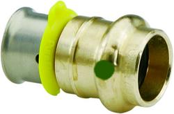1 x 3/4 in. PEX Press 160 psi Reducing Bronze Coupling