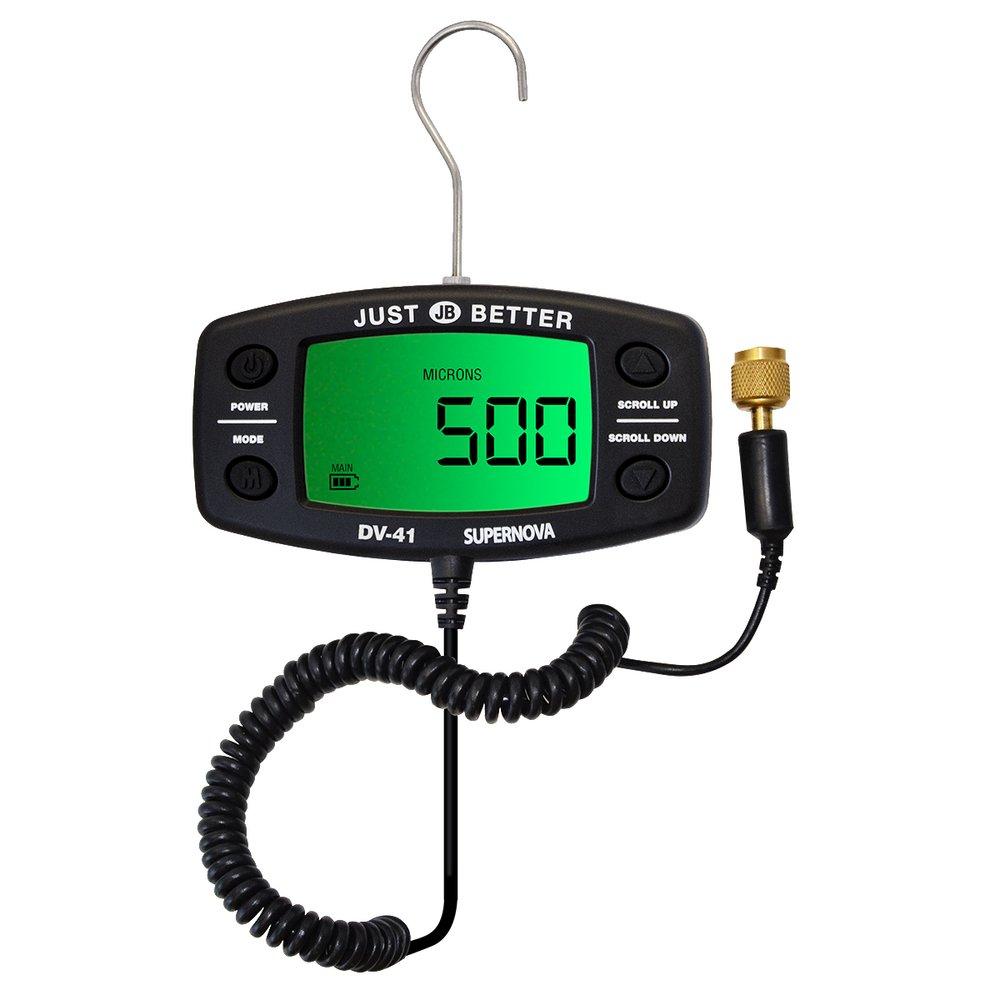 JB Industries Black Vacuum Gauge 