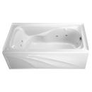 60 x 32 in. Acrylic Whirlpool Bathtub with Right Hand Drain in White