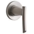 In-Wall Diverter Valve Trim with Single Lever Handle in Stainless Steel