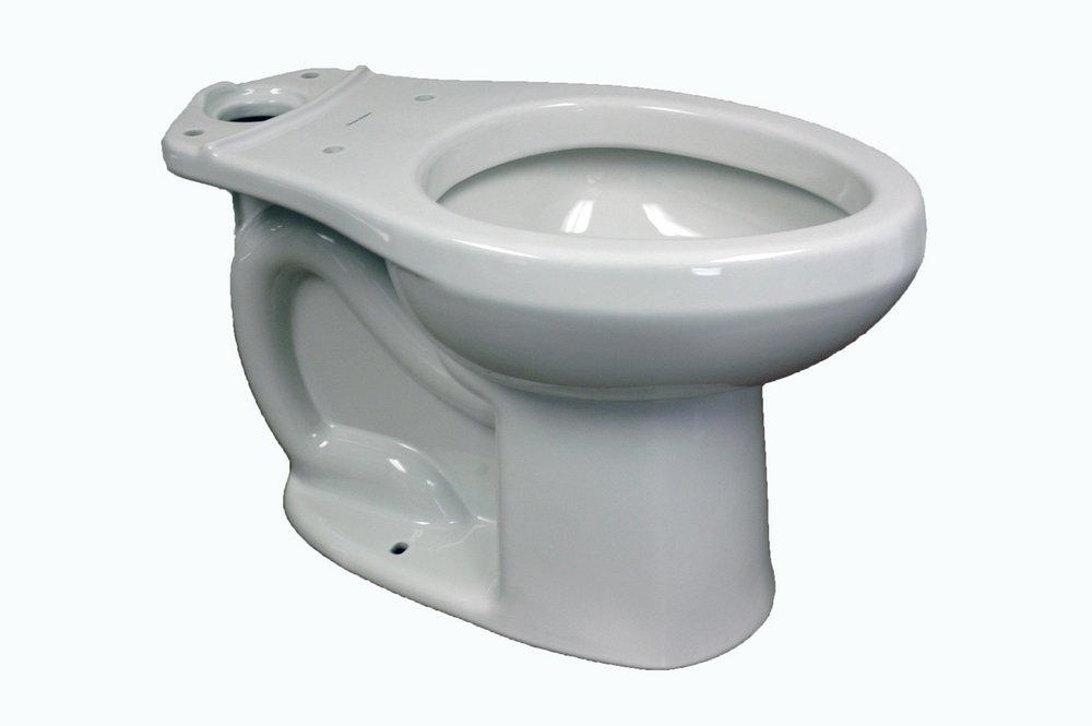 American Standard Linen 1.1 gpf Elongated Toilet Bowl 